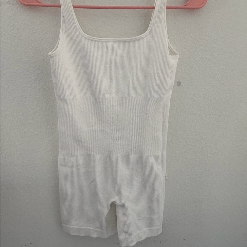 Woman’s One Piece White Romper
